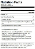 FINAFLEX Redefine Nutrition Original Stimul8 Yummy Gummy Bear 40 Servings Nutrition Facts