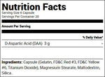FINAFLEX (Redefine Nutrition) Pure Test (120 Capsules) Nutrition Facts
