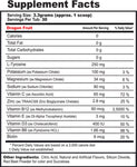 G Fuel Hydration Tub Dragon Fruit (30 Servings) Nutrition Facts
