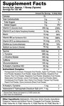 G Fuel Spyro Dragon Fruit Tub (40 Servings) Supplement FactsG Fuel Spyro's Dragon Fruit Tub (40 Servings) Supplement Facts