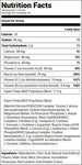 Gaspari Nutrition SuperPump MAX Pink Lemonade 40 ea Nutrition Facts