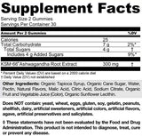 Goli Nutrition Ashwagandha Gummies - Mixed Berry (60 Gummies) Supplement Facts