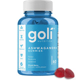 Goli Nutrition Ashwagandha Gummies - Mixed Berry (60 Gummies) 