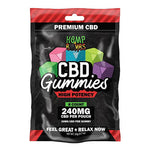 Hemp Bombs High Potency CBD Gummies 240mg (8 Count)