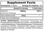 Hi-Tech Pharmaceuticals Vitamin C 1000mg (200 Tablets) Supplement Facts