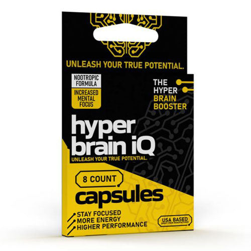 Hyper Brain IQ Focus Capsules (8 Count