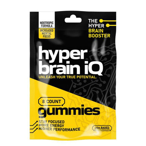 Hyper Brain IQ Focus Gummies (8 Count)
