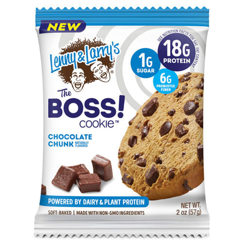 Lenny & Larry's The BOSS! Cookie Chocolate Chunk (2oz - Box of 12)