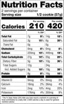Lenny & Larry's The Complete Cookie Double Chocolate Nutrition Facts
