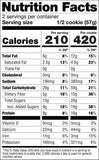 Lenny & Larrys The Complete Cookie Oatmeal Raisin Nutrition Facts