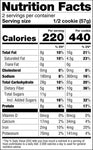 Lenny & Larrys The Complete Cookie Peanut Butter Chocolate Chip Nutrition Facts