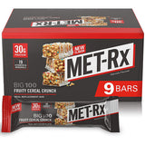 MET-RX BIG 100 Bars Fruity Cereal Crunch (9 Bars)