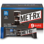 MET-RX BIG 100 Bars Super Cookie Crunch (9 Bars)