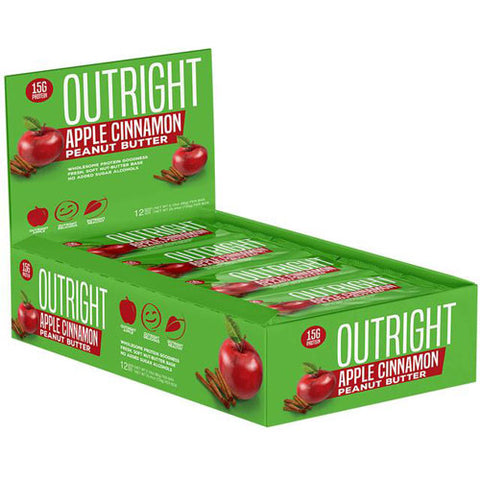 MTS Nutrition Outright Bar Apple Cinnamon Peanut Butter (12 Bars)