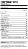 MTS Nutrition Outright Bar Oatmeal Raisin Peanut Butter (12 Bars) Nutrition Facts