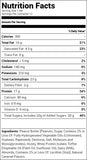 MTS Nutrition Outright Bar Toffee Peanut Butter (12 Bars) Nutrition Facts