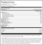 MTS Nutrition Outright Bar White Chocolate Chip Peanut Butter Nutrition Facts