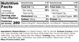 Muscle Sandwich Protein Bar Vanilla Nutrition Facts