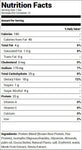 No Cow Protein Bar Blueberry Cobbler (12 Bars) Nutrition Facts