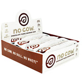 No Cow Protein Bar Chocolate Fudge Brownie (12 Bars)