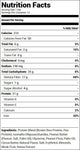 No Cow Protein Bar Chunky Peanut Butter (12 Bars) Nutrition Facts