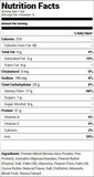 No Cow Protein Bar Chunky Peanut Butter (12 Bars) Nutrition Facts
