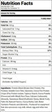 No Cow Protein Bar Cookies 'N Cream (12 Bars) Nutrition Facts