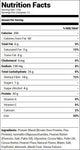 No Cow Protein Bar Peanut Butter Chocolate Chip (12 Bars) Nutrition Facts