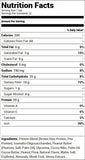 No Cow Protein Bar Peanut Butter Chocolate Chip (12 Bars) Nutrition Facts