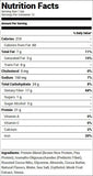 No Cow Protein Bar Raspberry Truffle (12 Bars) Nutrition Facts