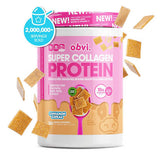 Obvi Super Collagen Grass-Fed Bovine Multi-Collagen Protein Powder Cinna Cereal (30 Servings)