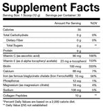 Obvi Super Collagen Grass-Fed Bovine Multi-Collagen Protein Powder Fruity Cereal (30 Servings) Supplement Facts