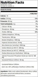 RYSE Supplements Blackout Pre-Workout Mango Extreme (25 Servings) Nutrition Facts