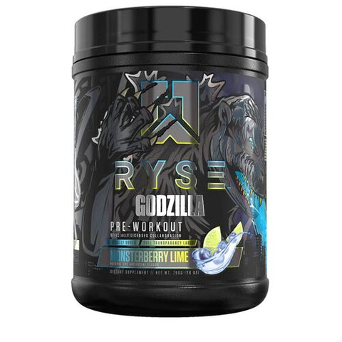 RYSE Supplements Godzilla Pre-Workout (20-40 Servings) Monsterberry Lime