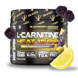 VMI Sports L-Carnitine 1500 Heat Powder Blackberry Lemonade (30 Servings)