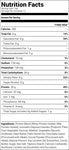 iSS Research ONE Protein Bar Chocolate Brownie (12 Bars) Supplement Facts