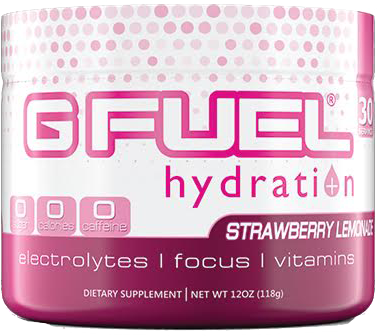 G Fuel Hydration Formula Strawberry Lemonade Tub (30 Servings)